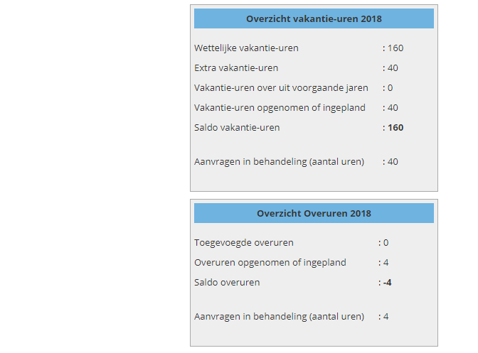 gratis verlofapp vakantie-uren